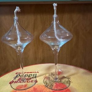 Princess House Crystal Oil Candles